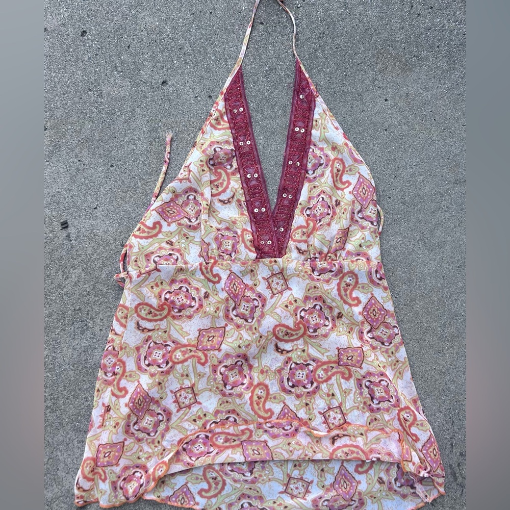 Vintage halter top